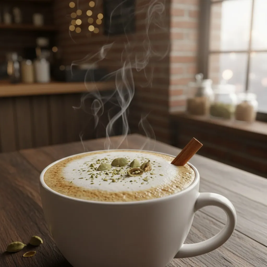 Traditional Ethiopian cardamom coffee ceremony at Z Infinity Cafe Calgary